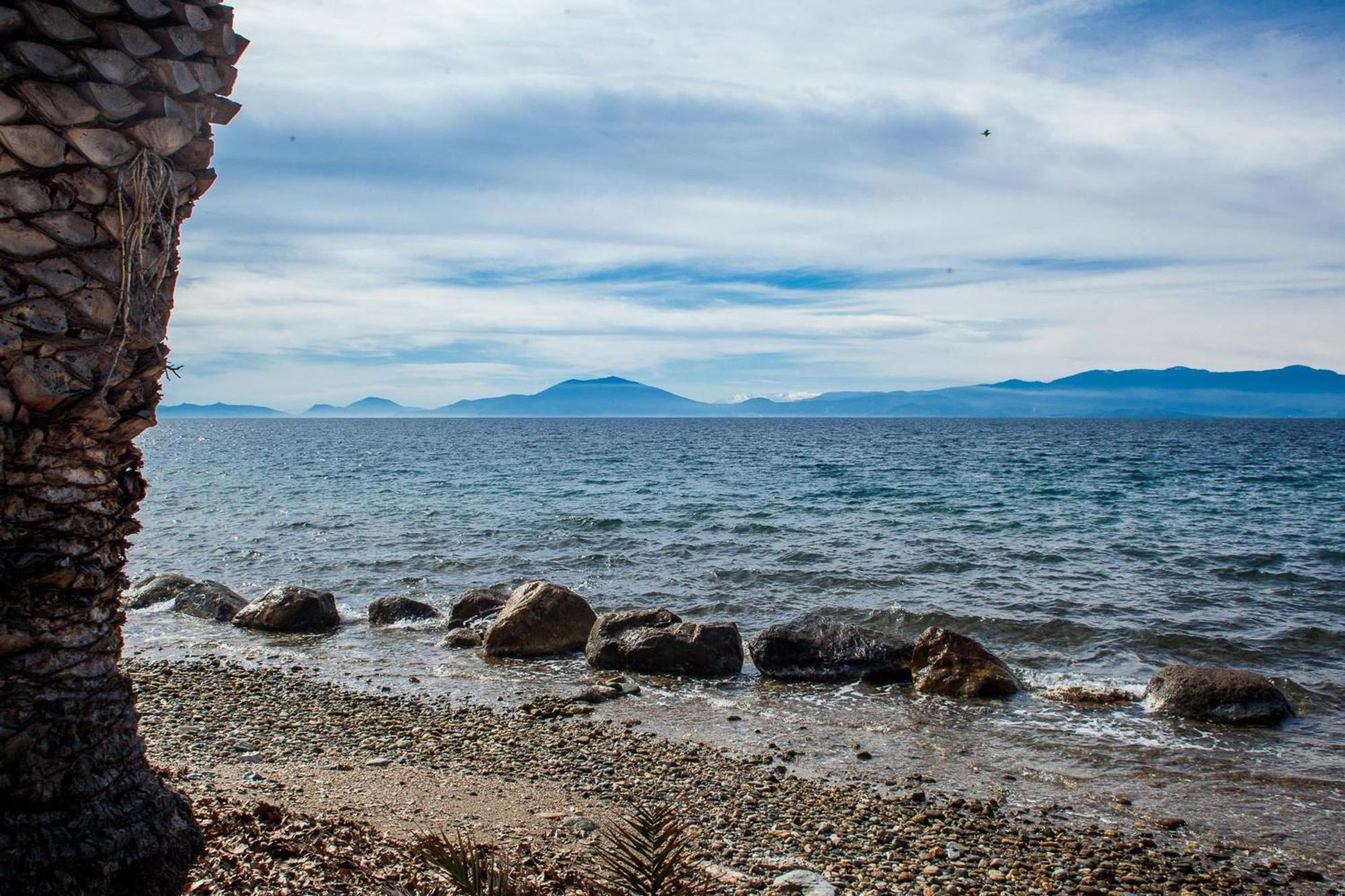 Karnagio Seafront In Agria Villa Káto Lekhónia Eksteriør billede